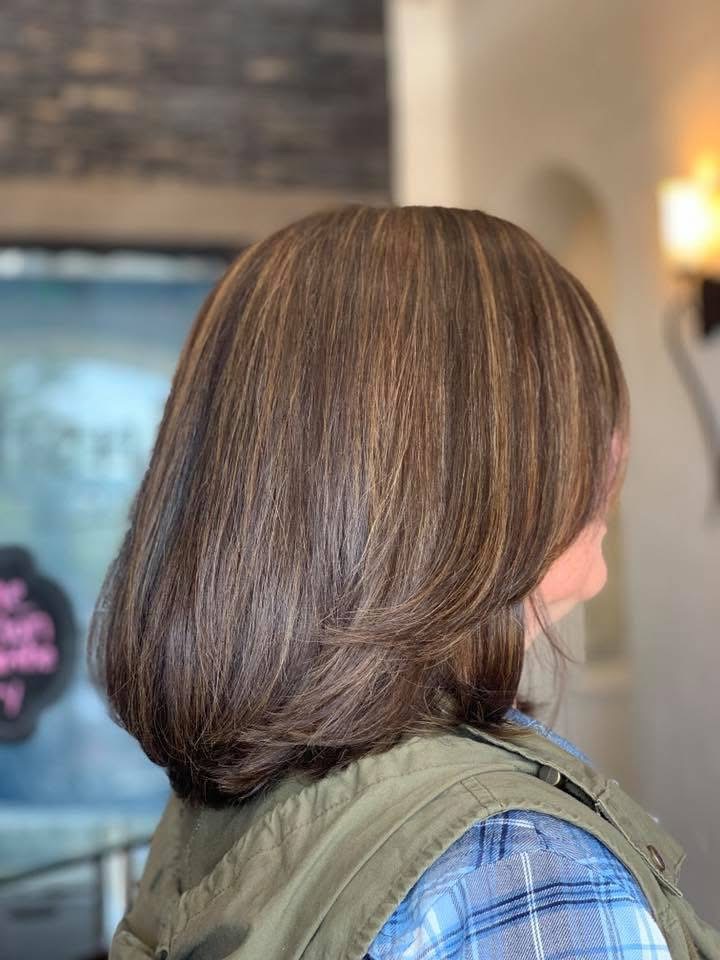 Hair colour by Angela Lux