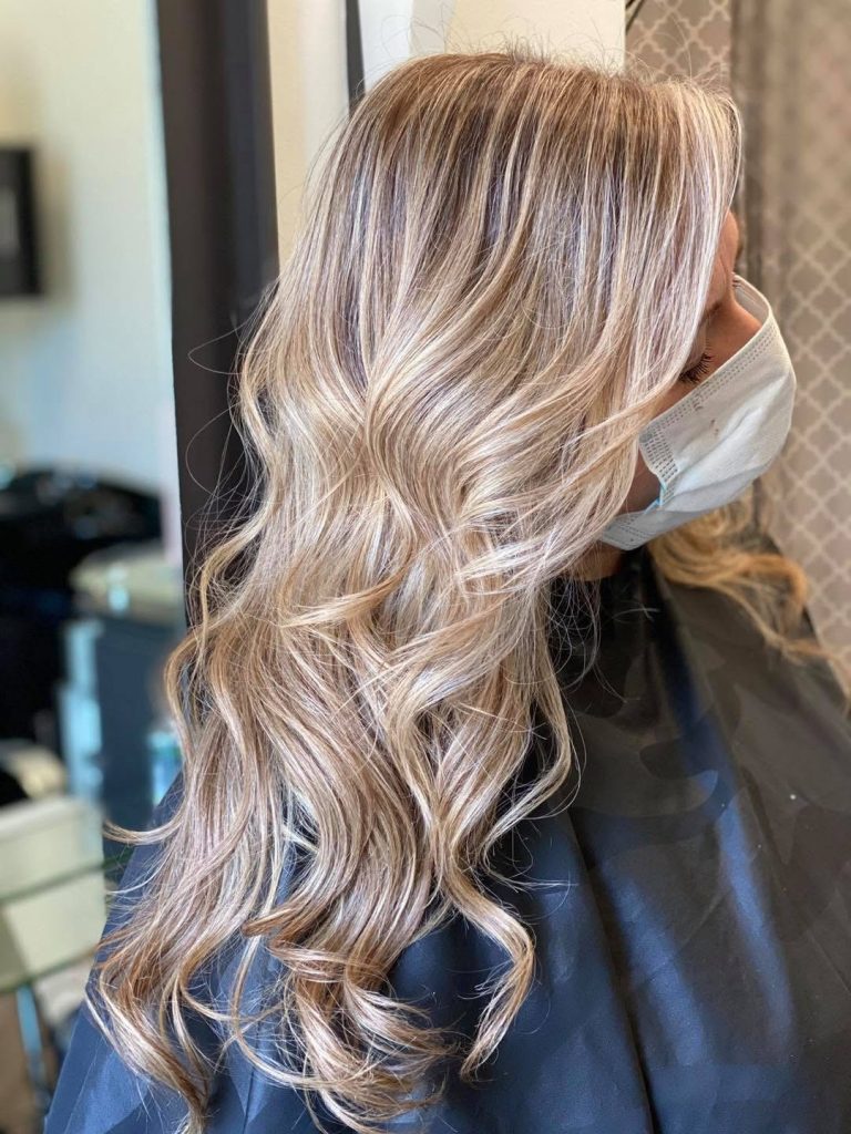 Hair colour by Angela Lux