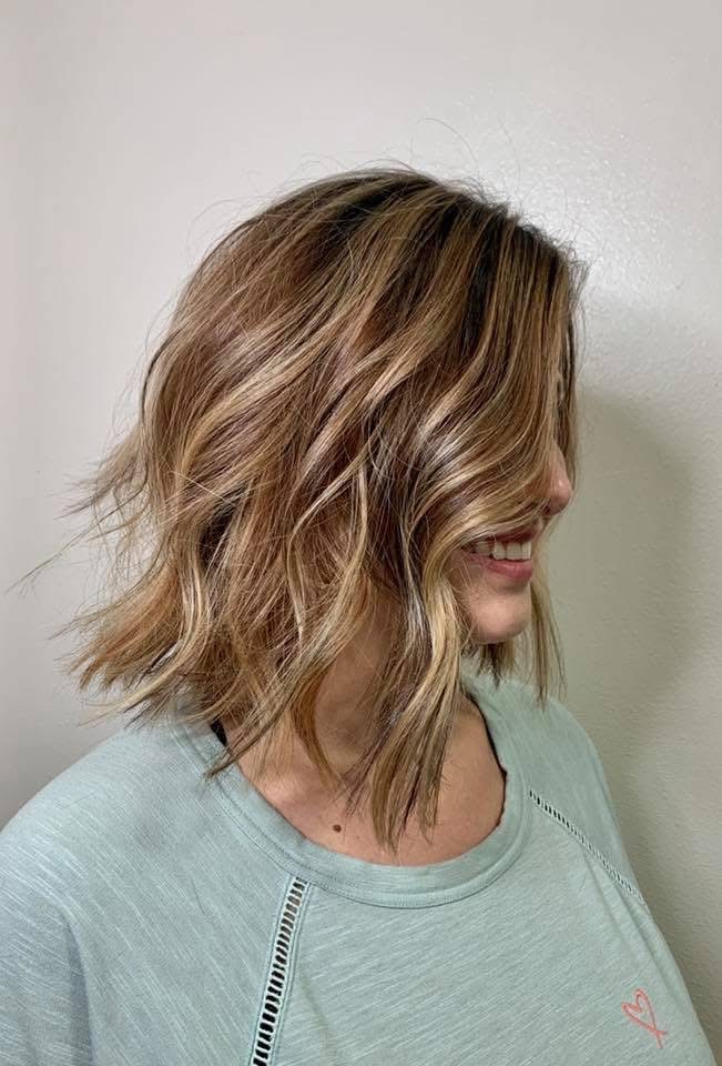 Hair colour by Angela Lux